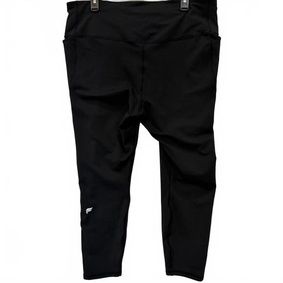 Fabletics Oasis PureLuxe High Waisted Crossover 7/8 Leggings Women's 2X Black - Picture 4 of 13